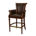 Federico Stool in Canyon with Porter Brown Leather