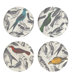 Ornithology Dinner Plate (Set of 4)