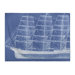 Maritime Throw Blanket in Azure