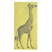 Giraffe Cotton Voile Scarf in Corn