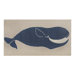 Baleen Linen Scarf in Indigo