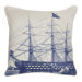 Outdoor Ship Pillow in Denim