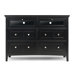 South Hampton 6 Drawer Media Dresser