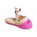 Yeti Pet Bed in Pastel Pink