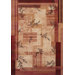 Inspired Design Notting Hill Red/Gold Rug