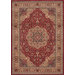Inspired Design Antique Manor Red Rug