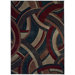 Modernworks Deco Red/Blue Rug