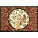 Home for the Holidays Partridge in A Pear Tree Novelty Rug