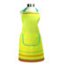 MUincotton Full Apron in Kiwi Stripe