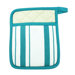 MUincotton Potholder in Pacific Stripe (Set of 2)