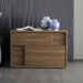 Cloud Square Left 2 Drawer Nightstand