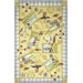 Coastal Sand Lighthouse Novelty Rug