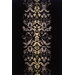 New Wave Floral Black Rug