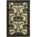 Nouveau Ivory/Black Rug