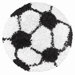 Shaggy Raggy Soccer Ball Kids Rug