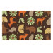 Menagerie Brown Kids Rug