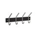 Beslagsboden 4.72" Quadruple Coat and Hat Rack