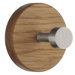 Beslagsboden Rounded Oak Coat Hook