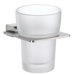 Spa Holder with Frosted Glass Tumbler