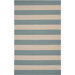 Rain Parchment/Stormy Stripe Rug