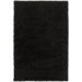 Luxury Shag Jet Black/Fatigue Green Rug