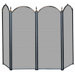 4 Panel Fireplace Screen