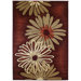 Contours Dahlia Terracotta Rug