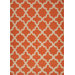 Maroc Merlot Red Geometric Rug