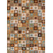 Traverse Brown/Beige Geometric Rug