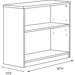 Verona Veneer Series Two-Shelve Bookcase