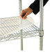36" W x 24" D Shelf Liners for Wire Shelving in Clear Plastic