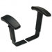 Curved Leather T-Arms for Interval Series Task Chairs