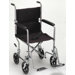 Steel Transport Chair in Chrome