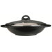 Cook & Co 12.5-in. Non-Stick Wok with Lid