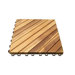 Eco-Friendly Acacia Hardwood / 12 Diagonal Slats