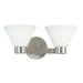 Maxwell Vanity in Brushed Steel