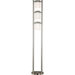 Matinee Tree Floor Lamp in Brushed Steel