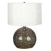 Dalton One Light Table Lamp in Smoked Glass