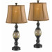 Shay One Light Table Lamp in Bronze (Set of 2)