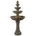 Rialto Two Light Outdoor Floor Fountain