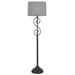 Clifford Outdoor Floor Lamp in Forged Graphite