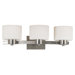 Legacy  Vanity Light in Brushed Steel