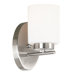 Mezzanine Wall Sconce in Brushed Steel