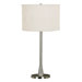 Rush Table Lamp in Brushed Steel Finish