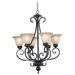 Oliver 6 Light Chandelier