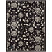 Versaille Palace Black/White Rug
