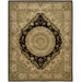 Nourison Tan/Black Rug
