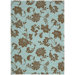 Home & Garden Light Blue Rug