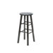 29" Roundtop Counter Stool (Black)