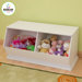Double Storage Unit in White